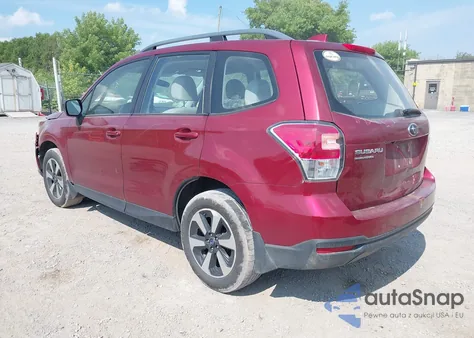 2017 Subaru Forester 2.5I z USA, uszkodzony, nr VIN JF2SJABC6HH425594